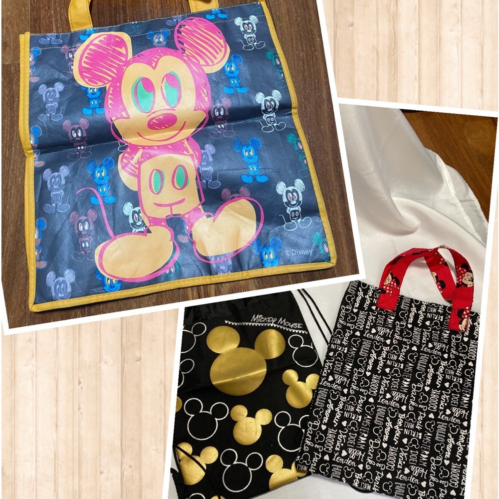 Trio of Disney Bags - Mickey and Minnie